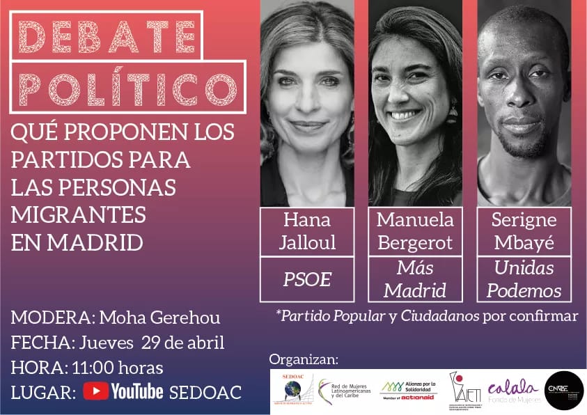 jueves 29 de abril a las 11.00 debate político