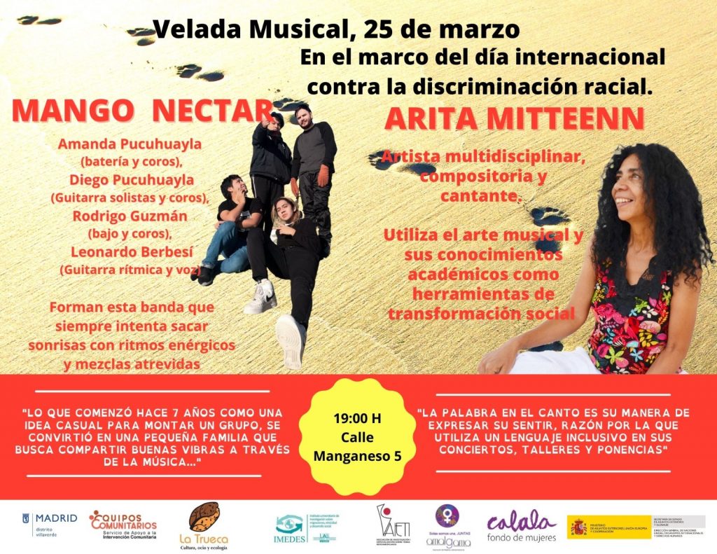 Cartel Velada Musical 25 marzo
