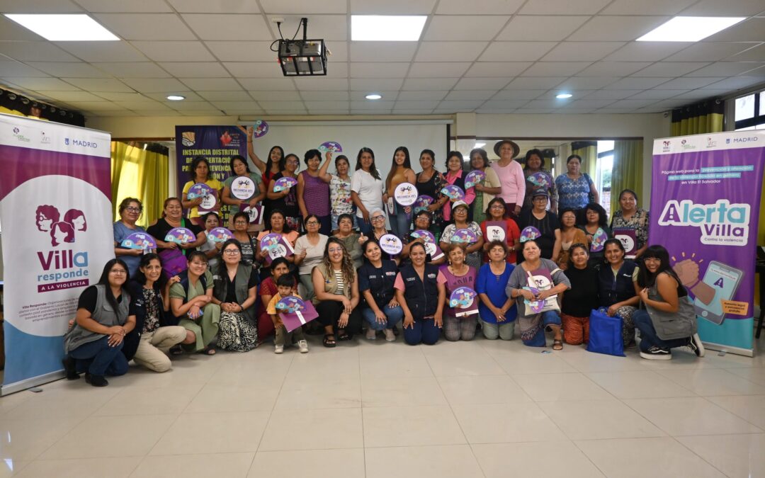 Así avanza la prevención y atención de la violencia de género en Villa El Salvador, en perú
