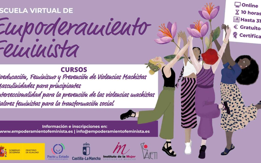 AIETI abre la XII Escuela Virtual de Empoderamiento Feminista con cuatro cursos gratuitos online